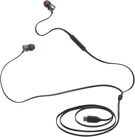 JBL, Tune 310C Wired in-Ear Earphone - Black
