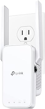 TP-Link WiFi Extender with Ethernet Port, 1.2Gbps signal booster, Dual Band 5GHz/2.4GHz, Up to 89% more bandwidth than single band, Covers Up to 1500 Sq.ft and 30 Devices ,support Onemesh (RE315)