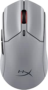 HyperX Pulsefire Haste 2 Pro 4K Wireless Gaming Mouse for PC, 4k Polling, Rechargeable 90 Hour Battery, Lightweight 61g, 26K Sensor, 2.4GHz, Bluetooth, Slate Grey