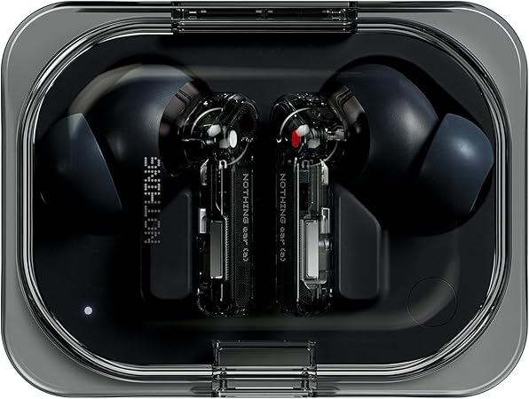 Nothing Ear (a) Wireless Earbuds with ChatGPT Integration, 45dB Hybrid Noise Cancelling Earbuds, Hi-Res Audio, Advanced Equaliser, Dual Connect, 6 Mics,42.5H Playtime Ear buds Wireless Bluetooth Black