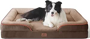 BEDSURE Orthopedic Dog Bed for Extra Large Dogs - XL Waterproof Dog Bed Medium, Foam Sofa with Removable Washable Cover, Waterproof Lining and Nonskid Bottom Couch, Pet Bed