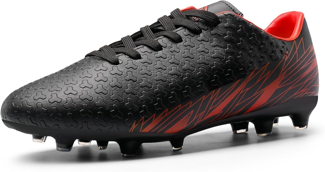 DREAM PAIRS Men's Firm Ground Soccer Cleats Shoes