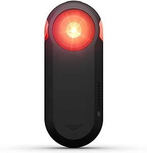 Garmin 010-02376-00 Varia RTL515, Cycling Rearview Radar with Tail Light, Visual and Audible Alerts for Vehicles Up to 153 Yards Away