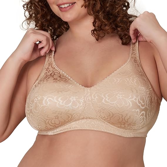 Playtex Women's Wireless Bra, 18-Hour Ultimate Lift Wireless Full-Coverage Bra, Single or 2-Pack