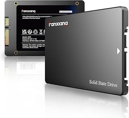 fanxiang S101 4TB SSD SATA III 6Gb/s 2.5" Internal Solid State Drive, Read Speed up to 550MB/sec, Compatible with Laptop and PC Desktops(Black)