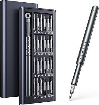 JOREST 52 IN 1 Small Precision Screwdriver Set with Torx, Valentines Day Gifts Gadgets for Men Him, Magnetic Mini Repair Tool Kit for Electronic, Eyeglasses, Watch, Ring Doorbell, Laptop, PS5/4