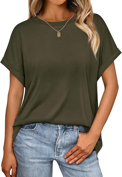 AUTOMET Womens Summer Tops Outfits Spring Casual Dressy T Shirts Workout Clothes Going Out Trendy Vacation Fashion 2025