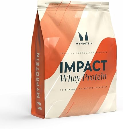 Myprotein Impact Whey Protein Powder, 2.2 Lbs (32 Servings) Vanilla, 22g Protein & 5g BCAA Per Serving, Protein Shake for Superior Performance