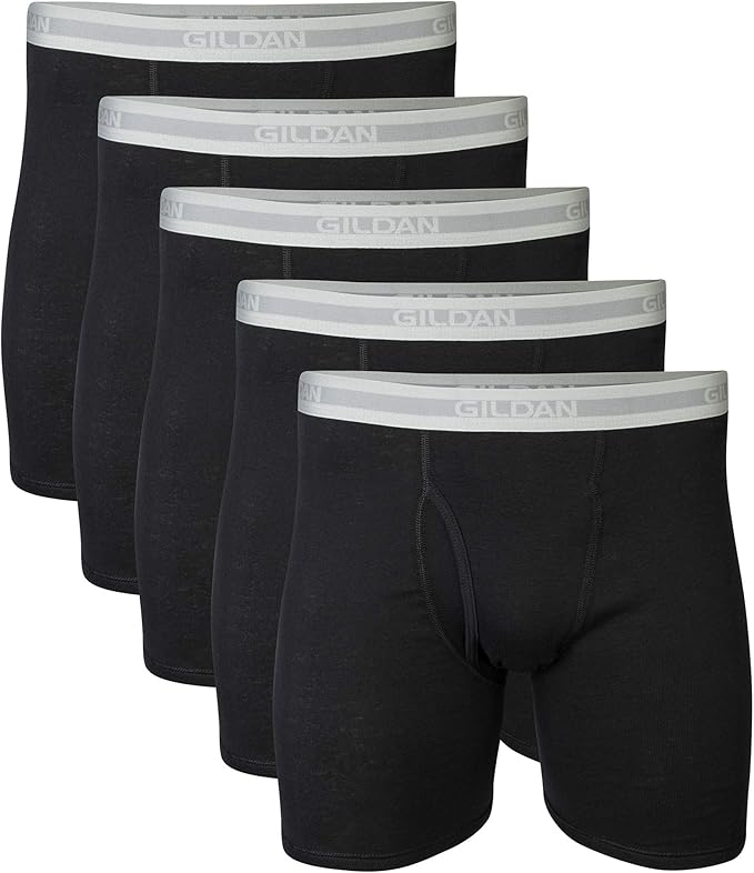 Gildan Men's Underwear Boxer Briefs, Multipack