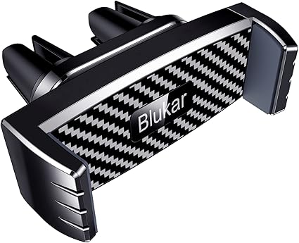 Blukar Car Phone Holder, Air Vent Phone Mount Holder for Car - Dual Vent Clips Design, 360 Degree Rotation Universal for iPhone& Andriod