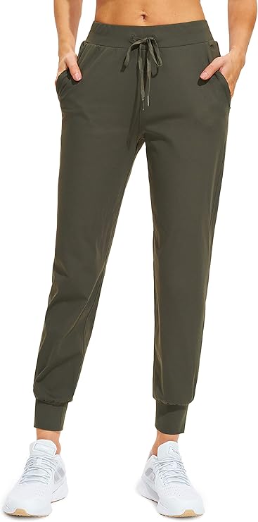 Libin Women's Joggers Pants Athletic Running Petite/Regular/Tall Sweatpants with Pockets Tapered Casual Workout Pants